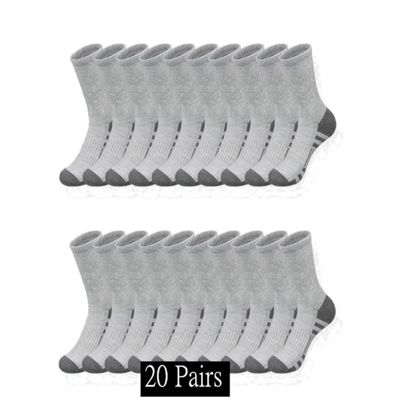 Unisex Men's Classic Crew Socks For Running And Basketball Breathable