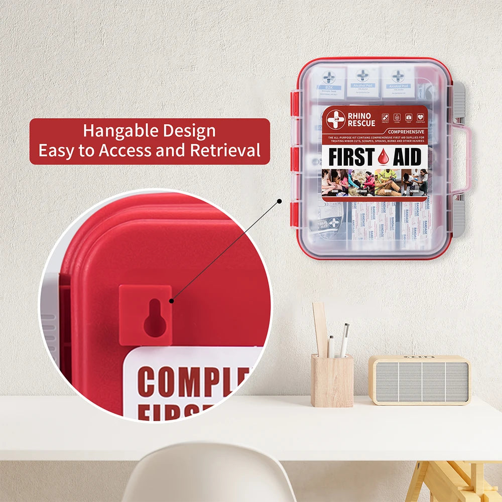 Rhino Rescue OSHA All-Purpose First Aid Kit Home Office