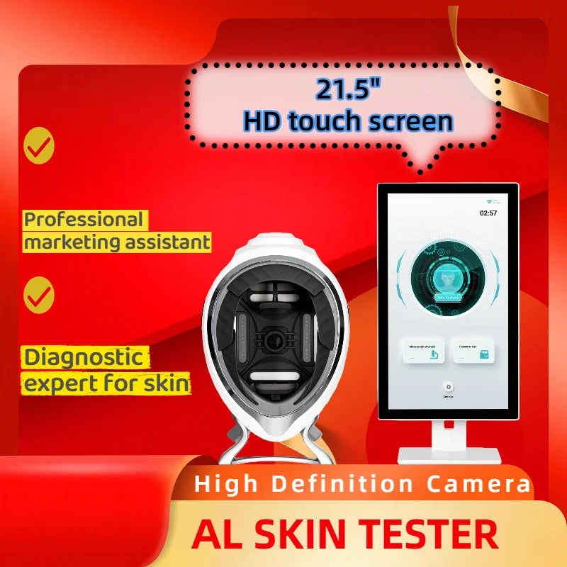 3D Skin Scanner Facial Analyzer Monitor Magic Mirror Testing Device