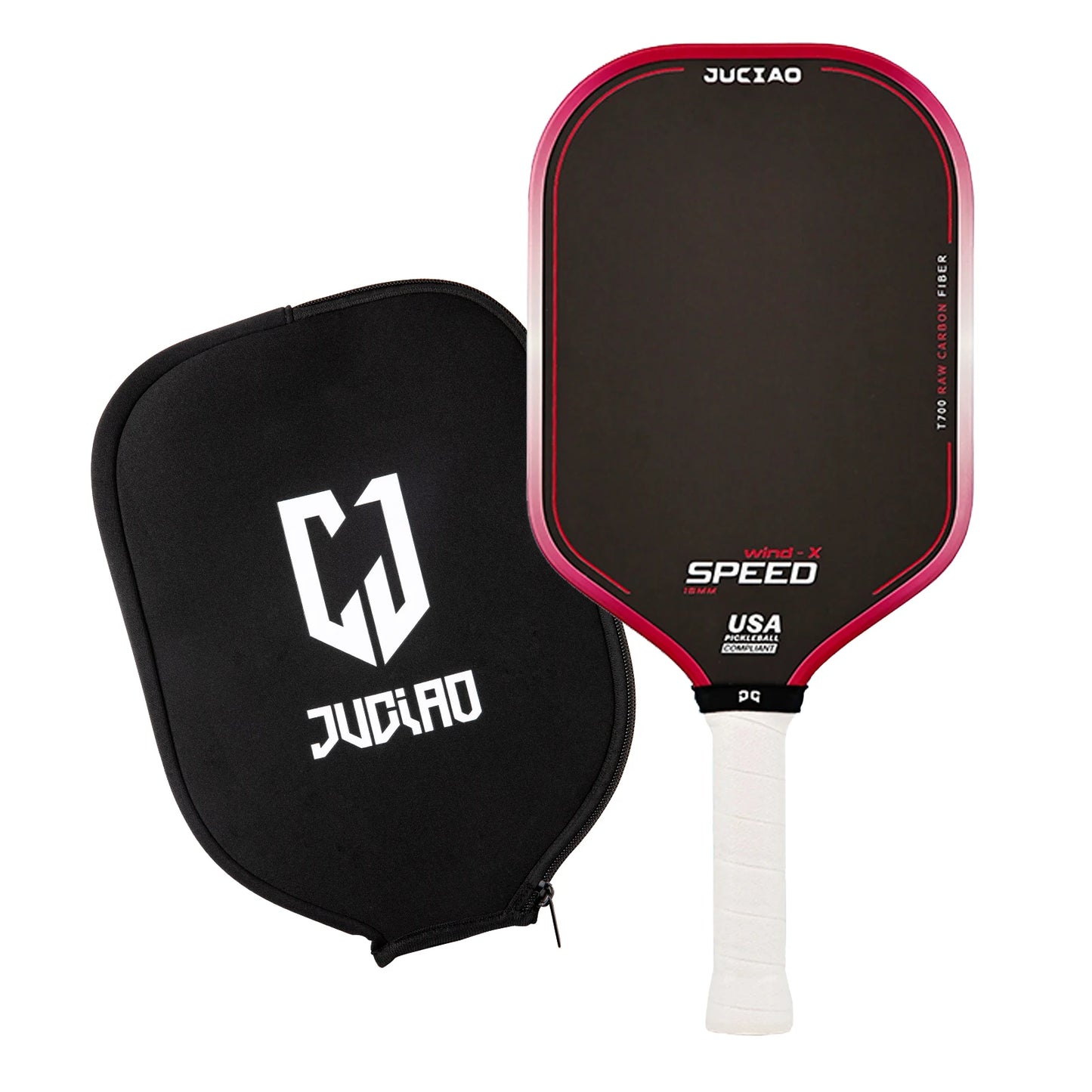 JUCIAO Gen3 Carbon Fiber Pickleball Paddle For Power And Spin