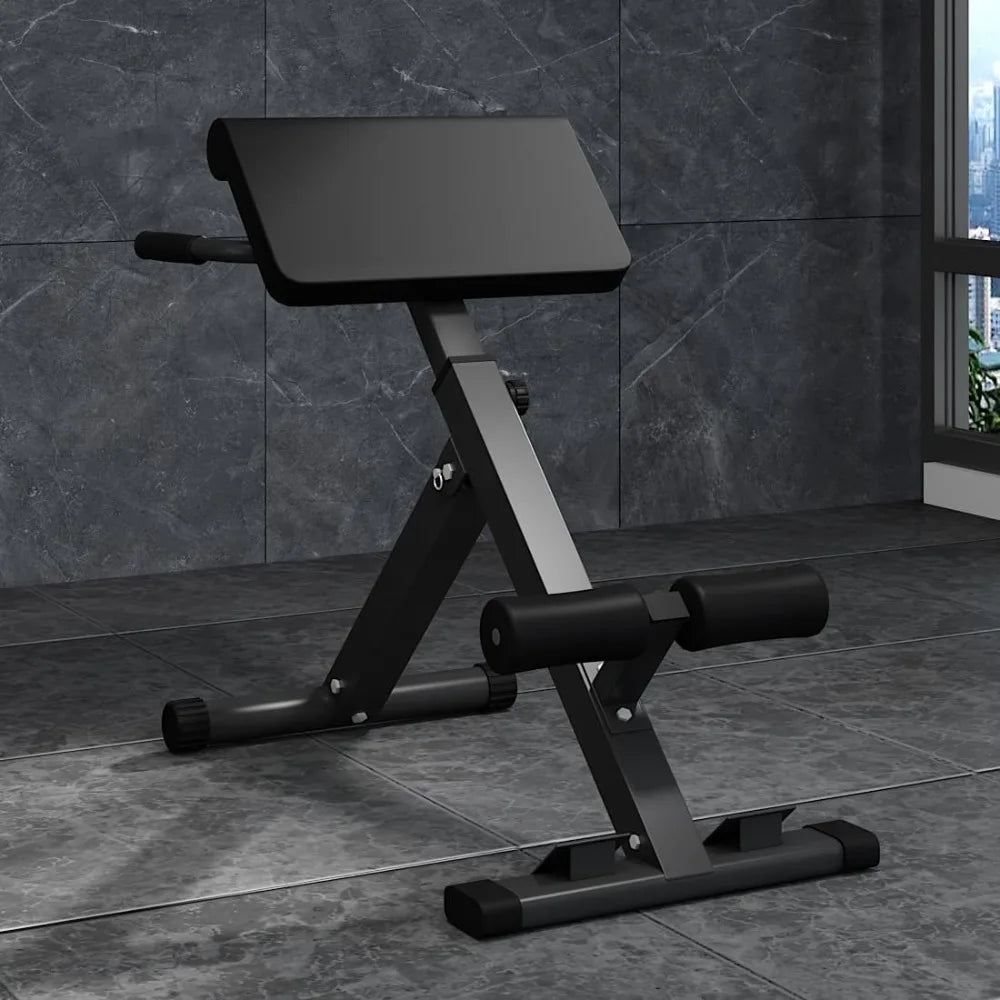 Adjustable Folding Roman Chair for Waist and Lumbar Training