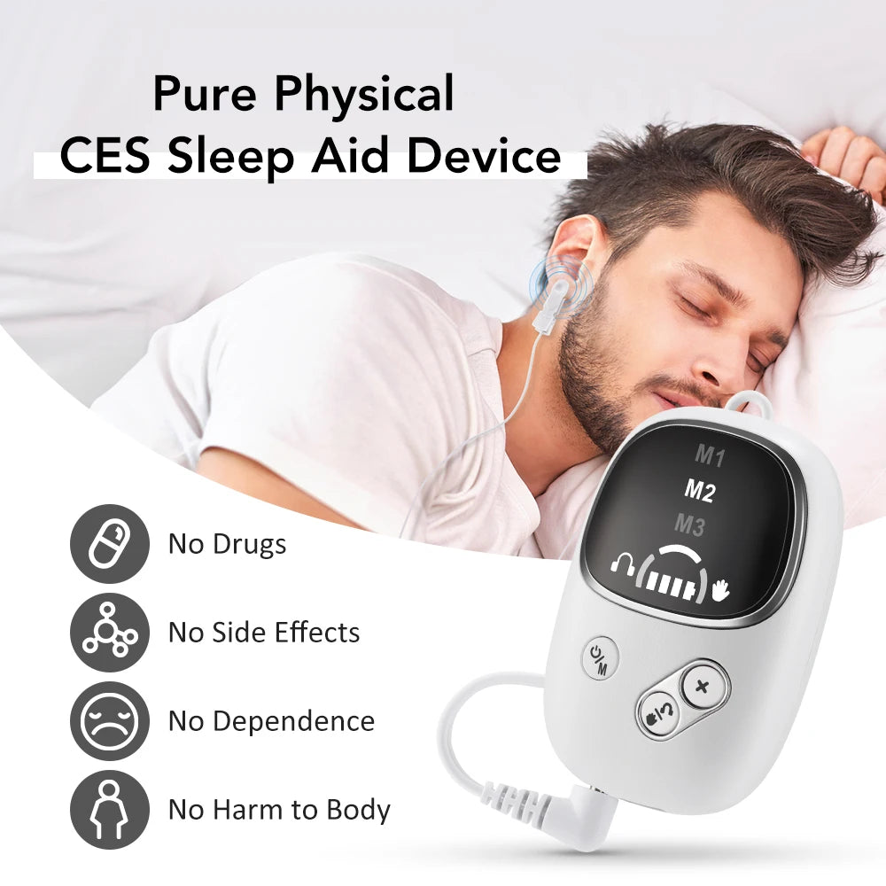 Vagus Nerve Stimulation Ear Clip Sleep Aid Device Insomnia Relief