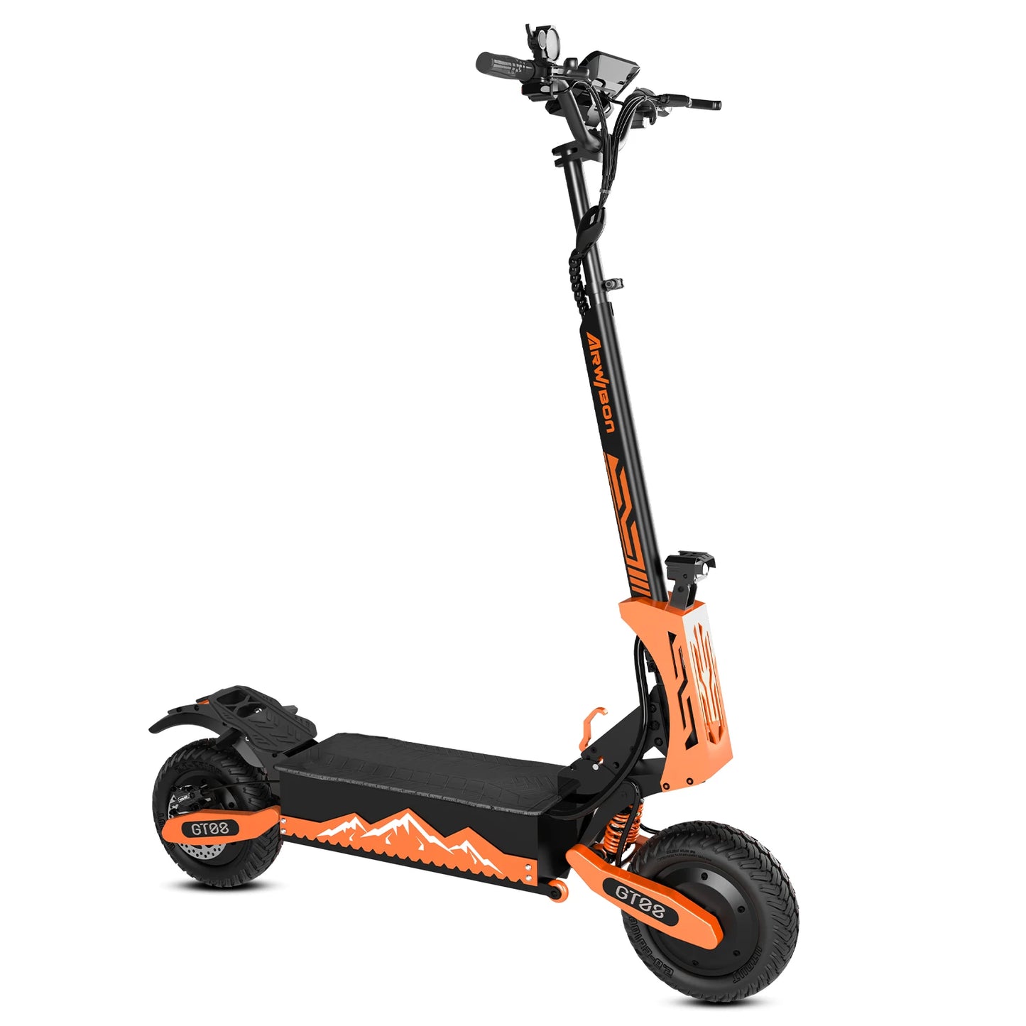 Arwibon 5600W Dual Motor Electric Scooter With Off Road Capabilities