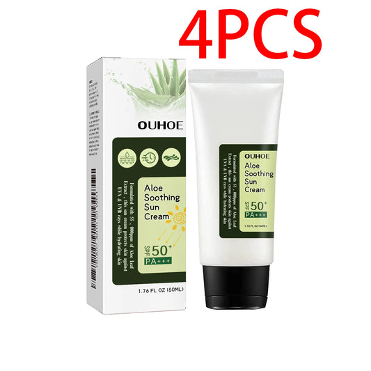 Ouhoe Aloe Vera Protective Cream SPF 50+ Sunscreen Daily