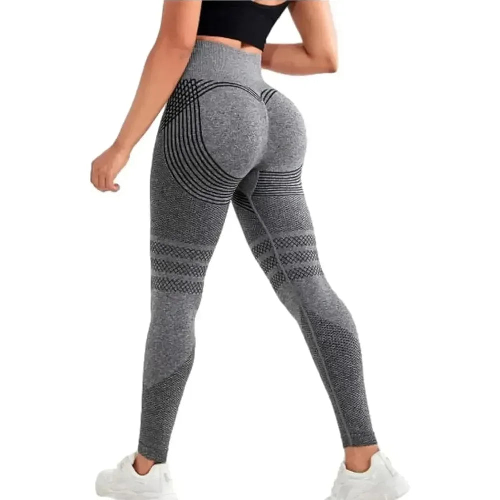Cellulite 3D Leggings High Waisted Butt Lifting For Gym Workout