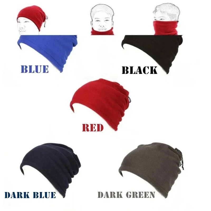 Polar Fleece Neck Warmer Gaiter Tube For Outdoor Sports