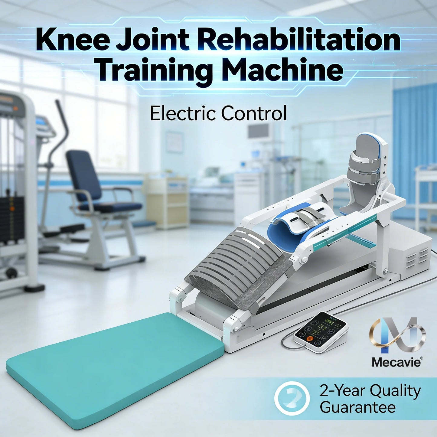 Electric Knee Joint Rehabilitation Machine for Home Use