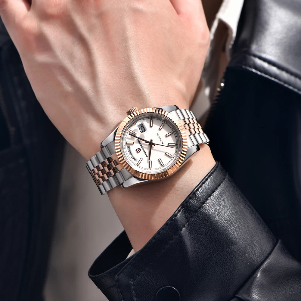 PAGANI DESIGN Enamel Dial DD36 Men's Luxury Automatic Waterproof Watch