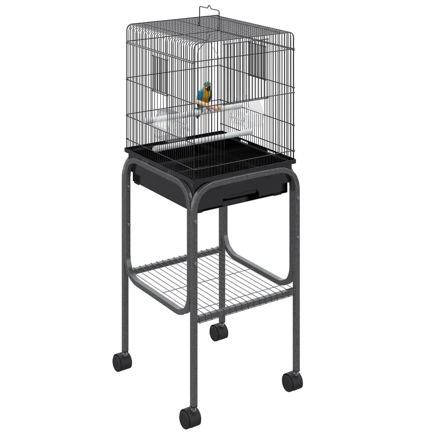 Metal Indoor Bird Cage Parrot Cage Bird Aviary Stainless Steel