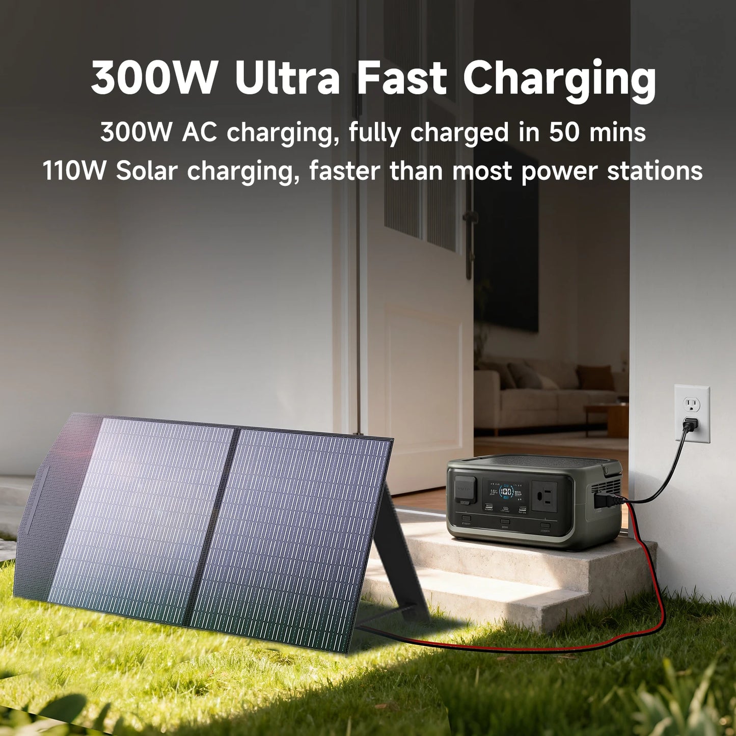 ALLPOWERS Volix P300 Portable Power Station 300W Output