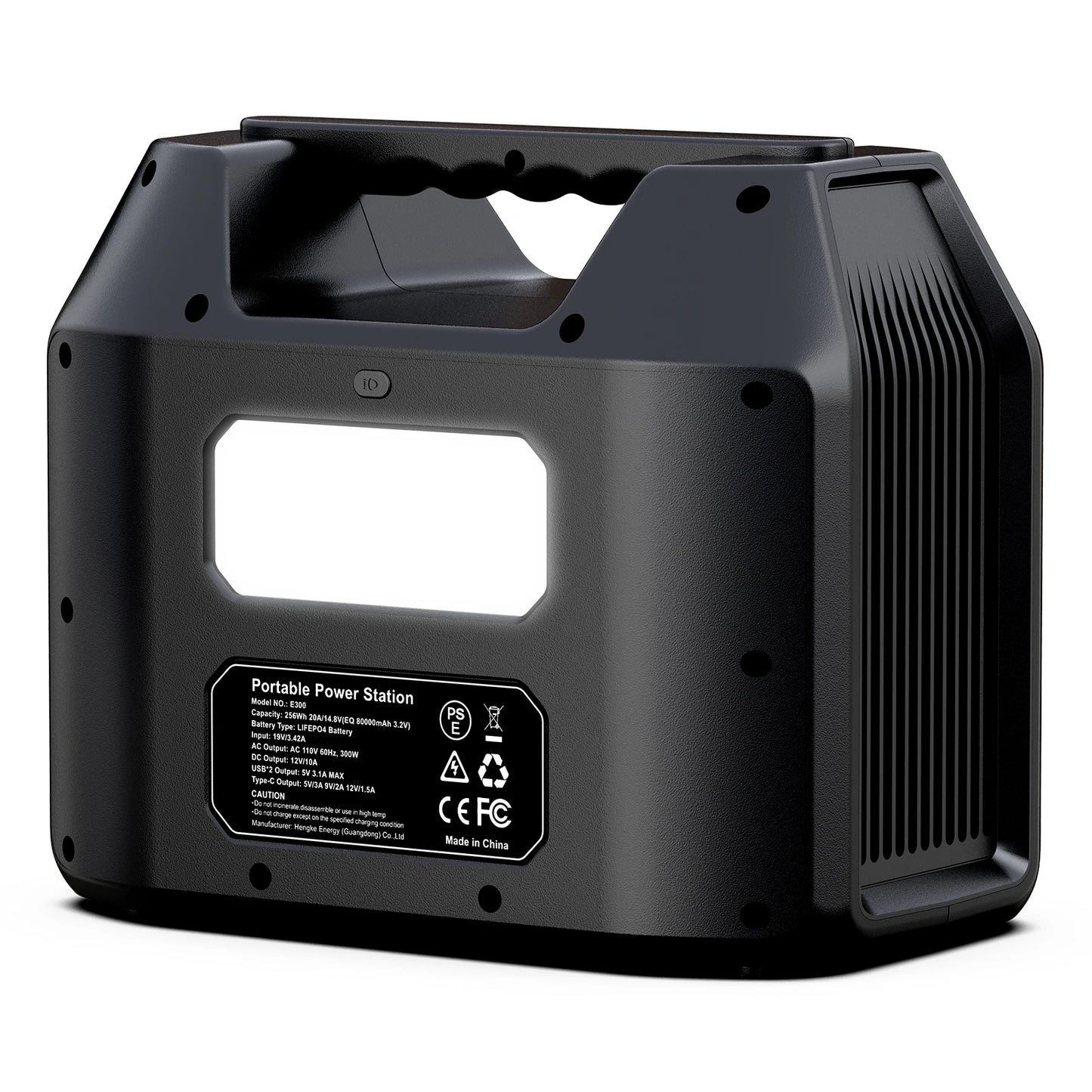 SinKeu Portable Power Station 300W 150W Solar Generator LiFePO4