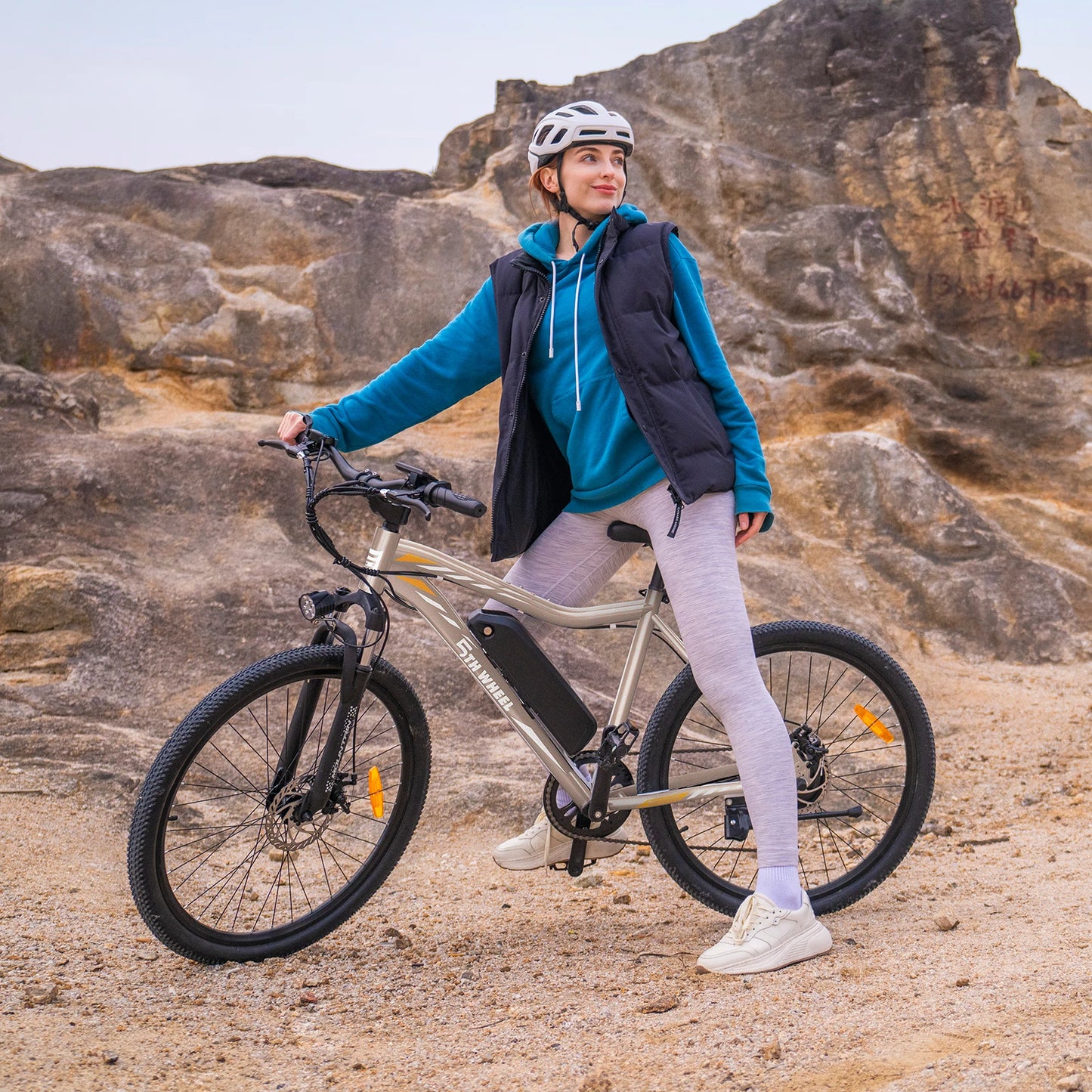 5TH WHEEL AB17 Electric Bike With 700W Peak Motor LCD