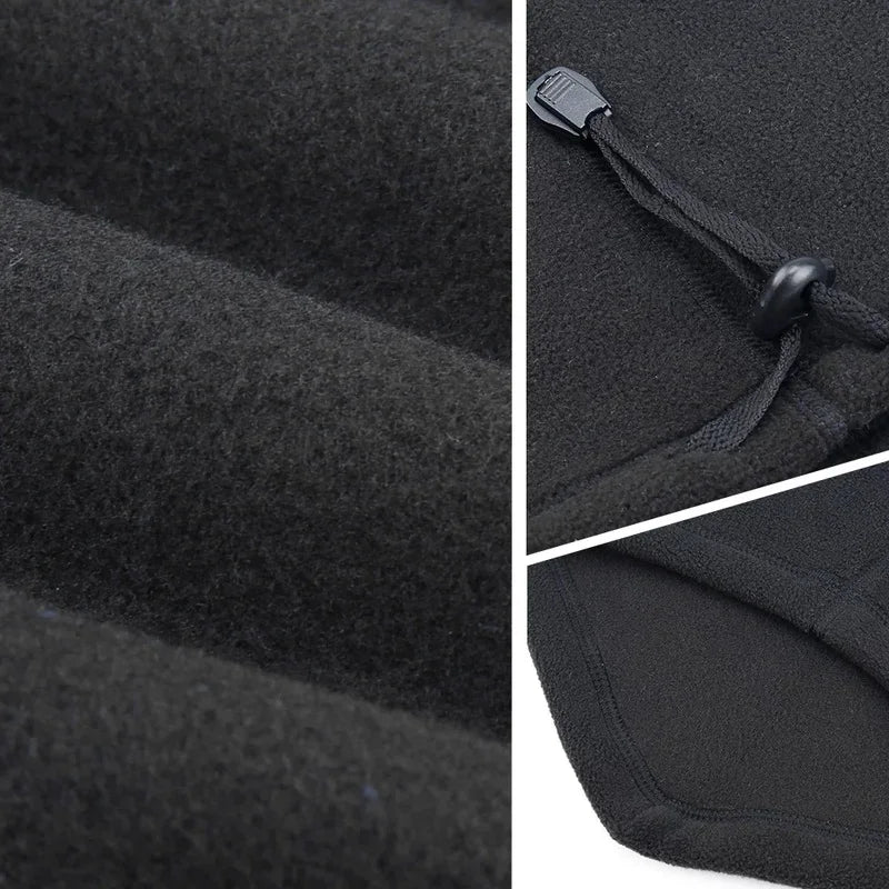 Polar Fleece Neck Warmer Gaiter Tube For Outdoor Sports