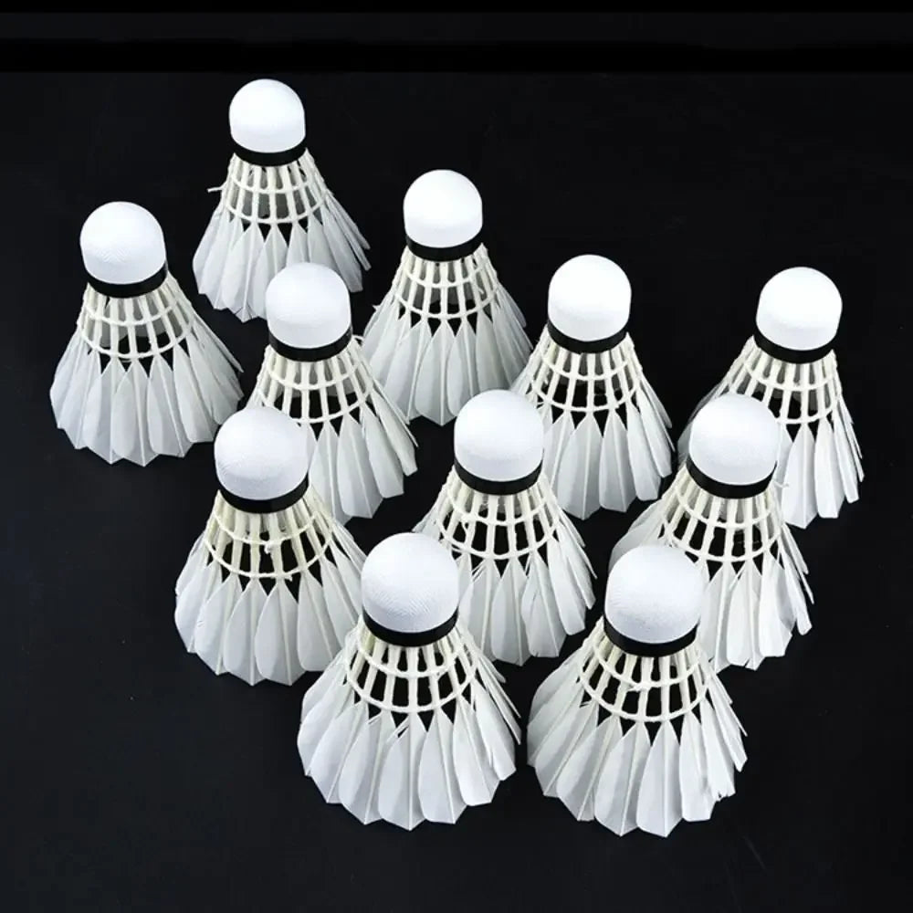 Goose Feather Badminton Shuttlecocks For Professional Training