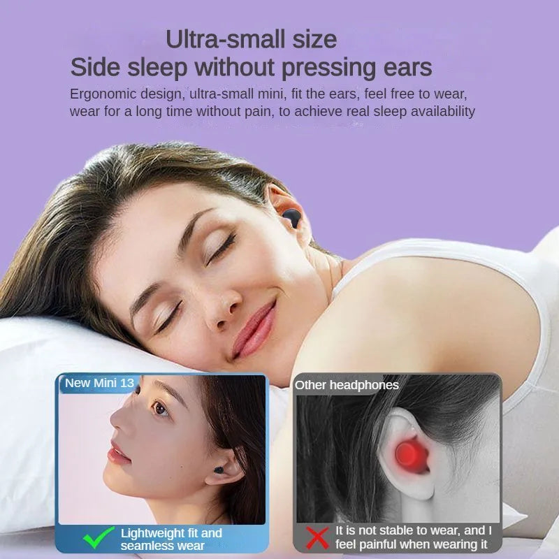 SHUKE Mini Wireless TWS Bluetooth Earbuds With Mic