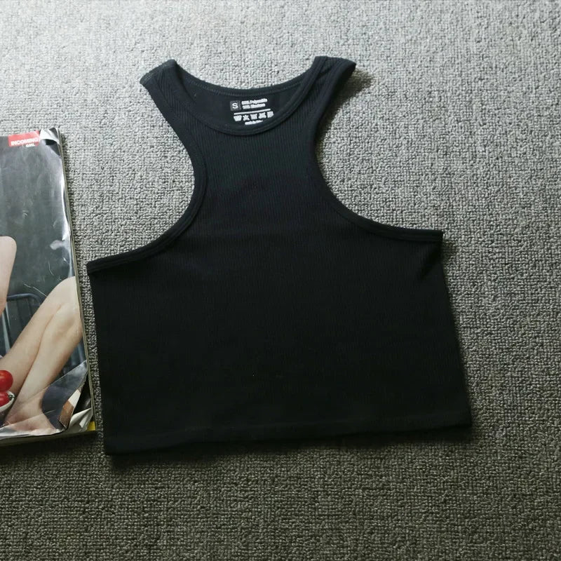Women Yoga Vest Elastic Gym Crop Top Fitness Tank Pro