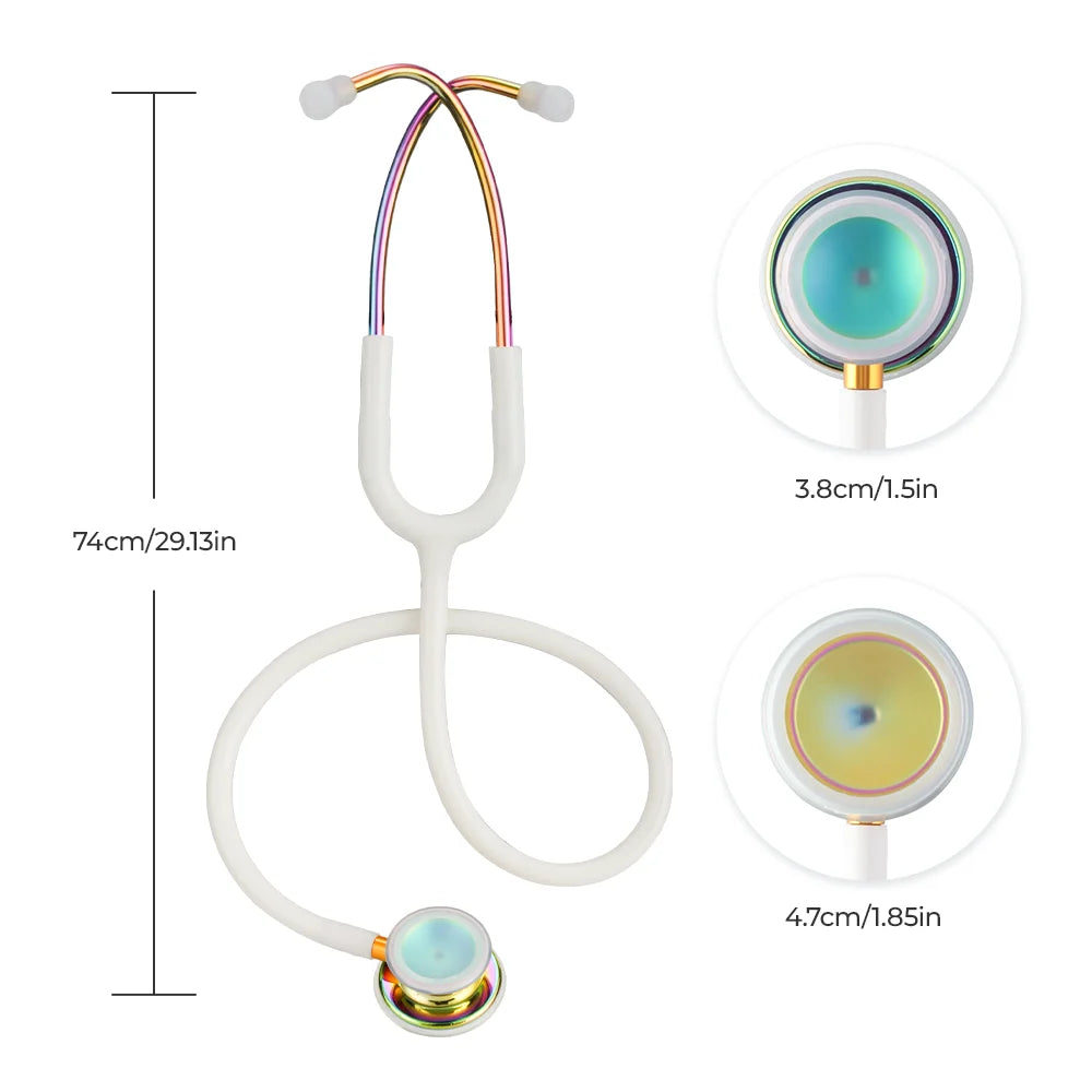 XceeFit Dual Sided Stethoscope Professional Cardiology Medical Equipment