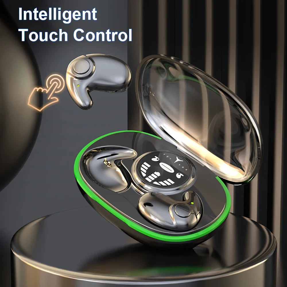 SHUKE Invisible Sleep Earphones With Bluetooth 5.3 Noise Reduction