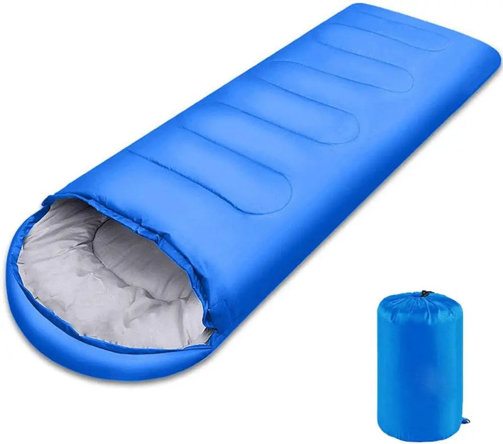 Cotton Sleeping Bag for Outdoor Camping, 5-20 Degree Comfort