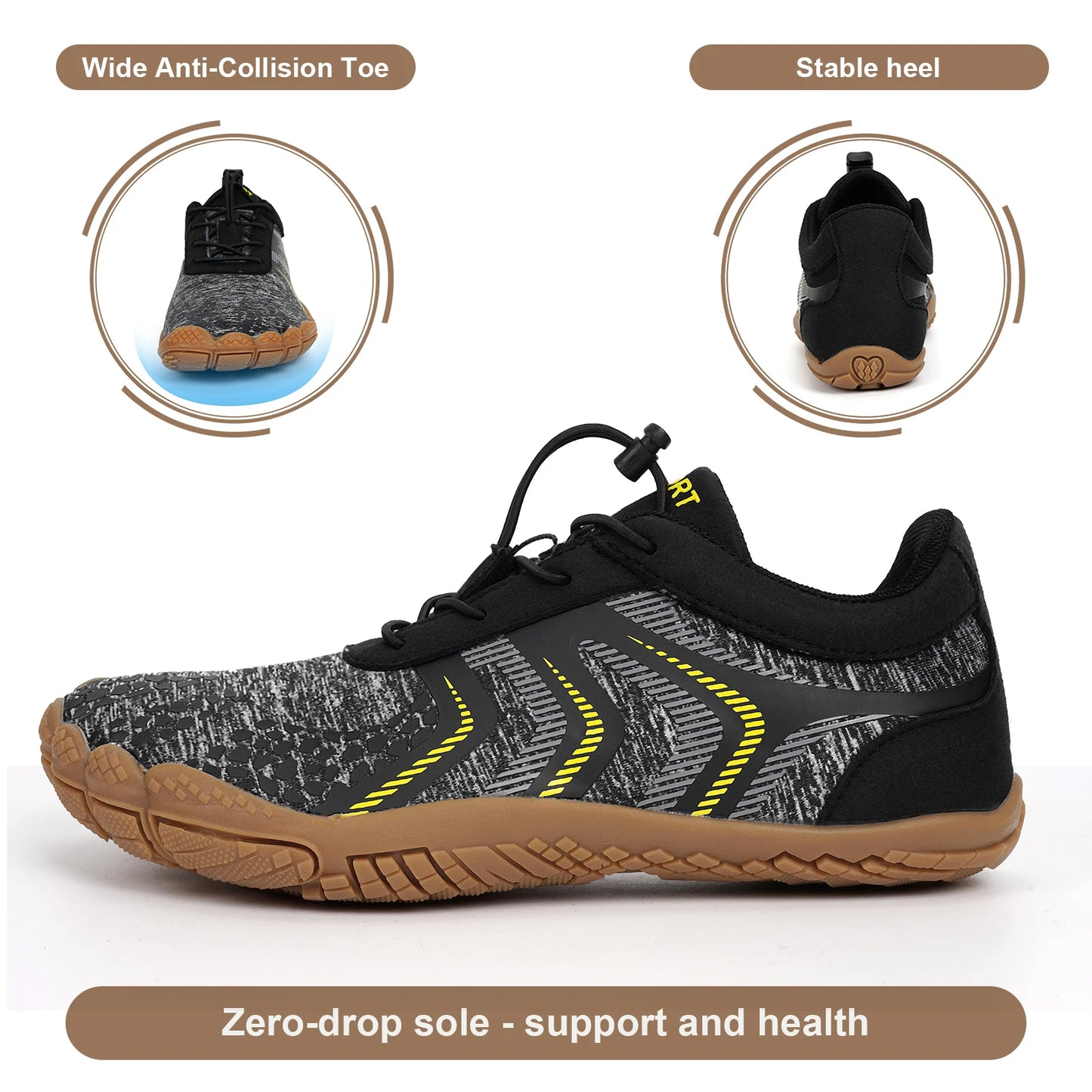 APWIKOGER Unisex Water Shoes for Outdoor Activities