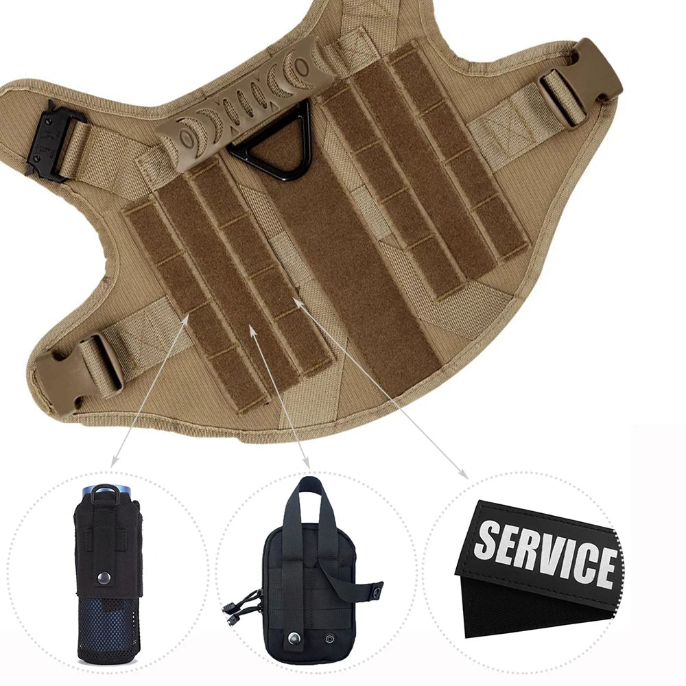 PETRAVELCN Large Dog Vest Harness And Leash Set For Training
