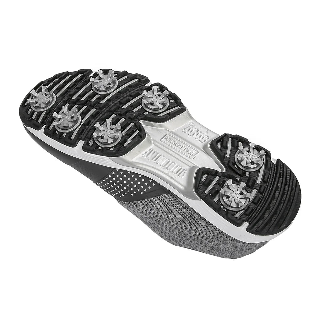Lenox Men Golf Shoes Professional Spikes Anti Slip Footwear
