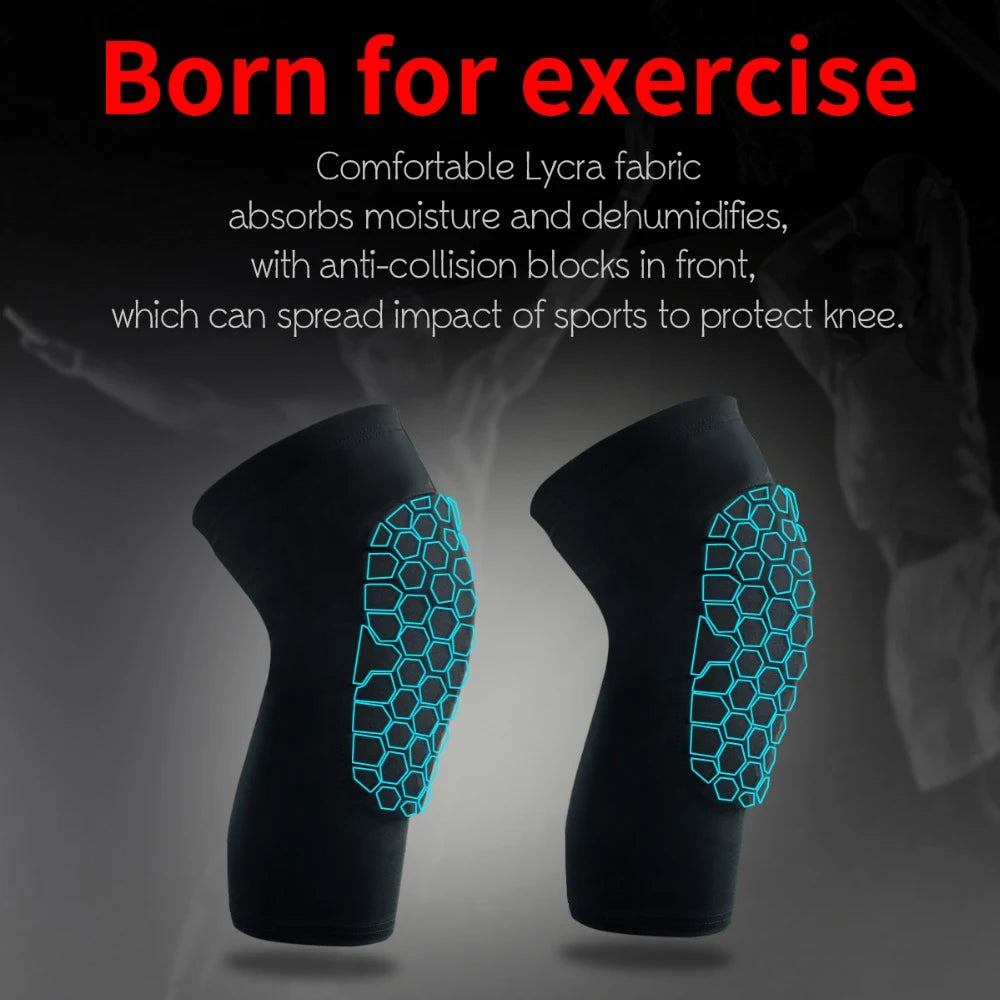 Knee Pads Compression Sleeve For Sports Cycling Running