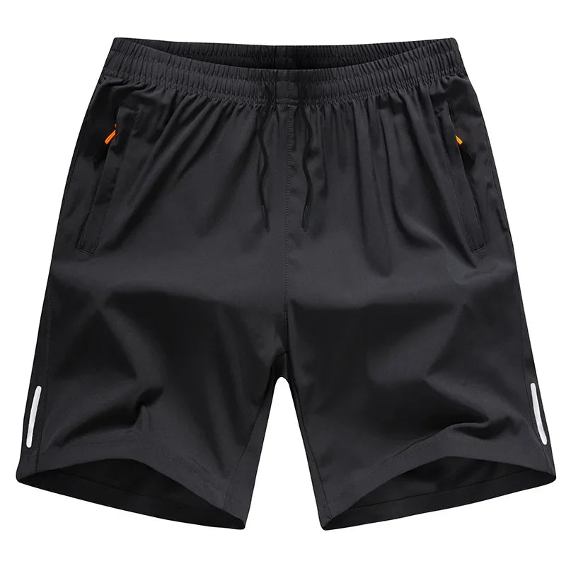Summer Ice Silk Quick Dry Breathable Running Gym Shorts