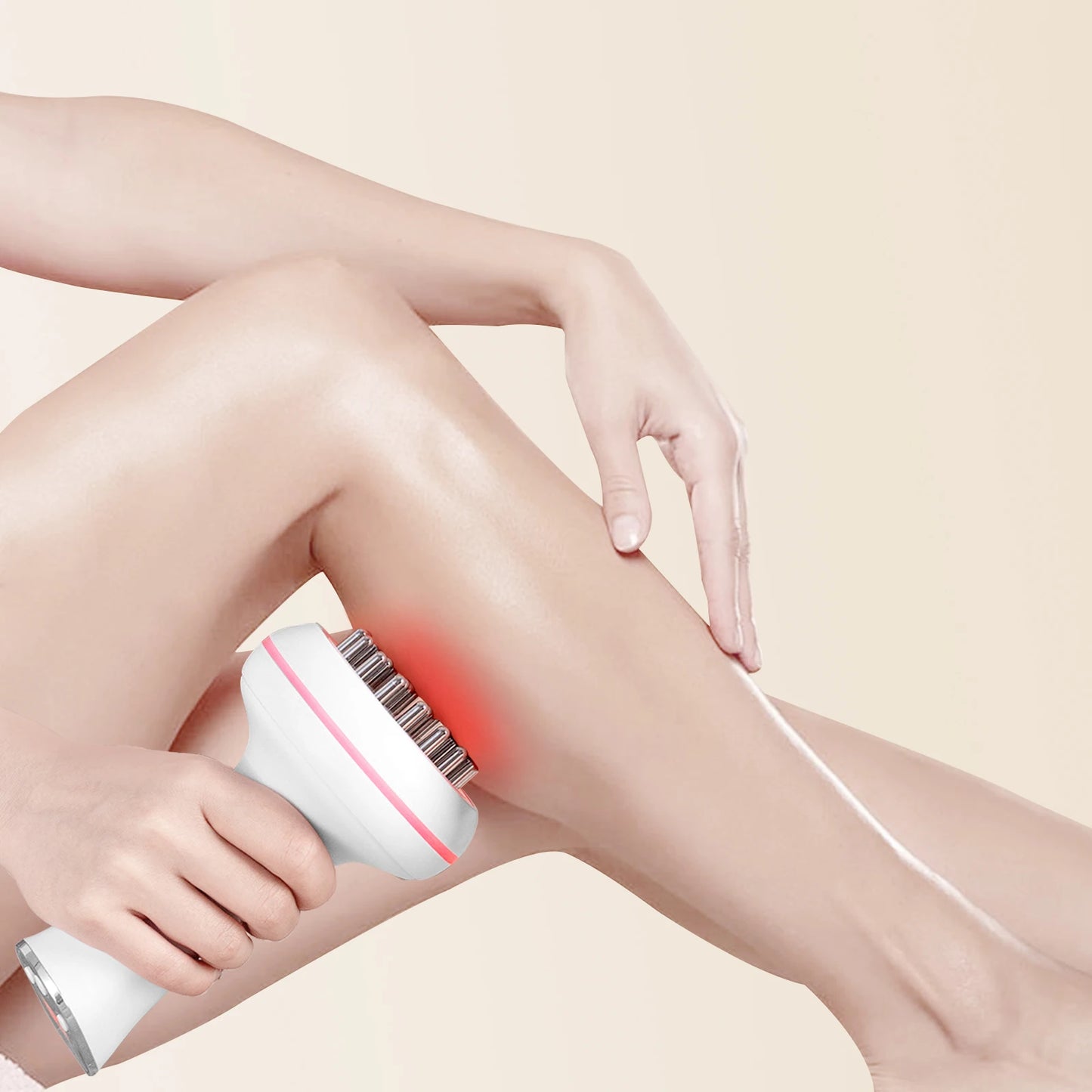 Meridian Electric Massager Brush For Whole Body Relaxation