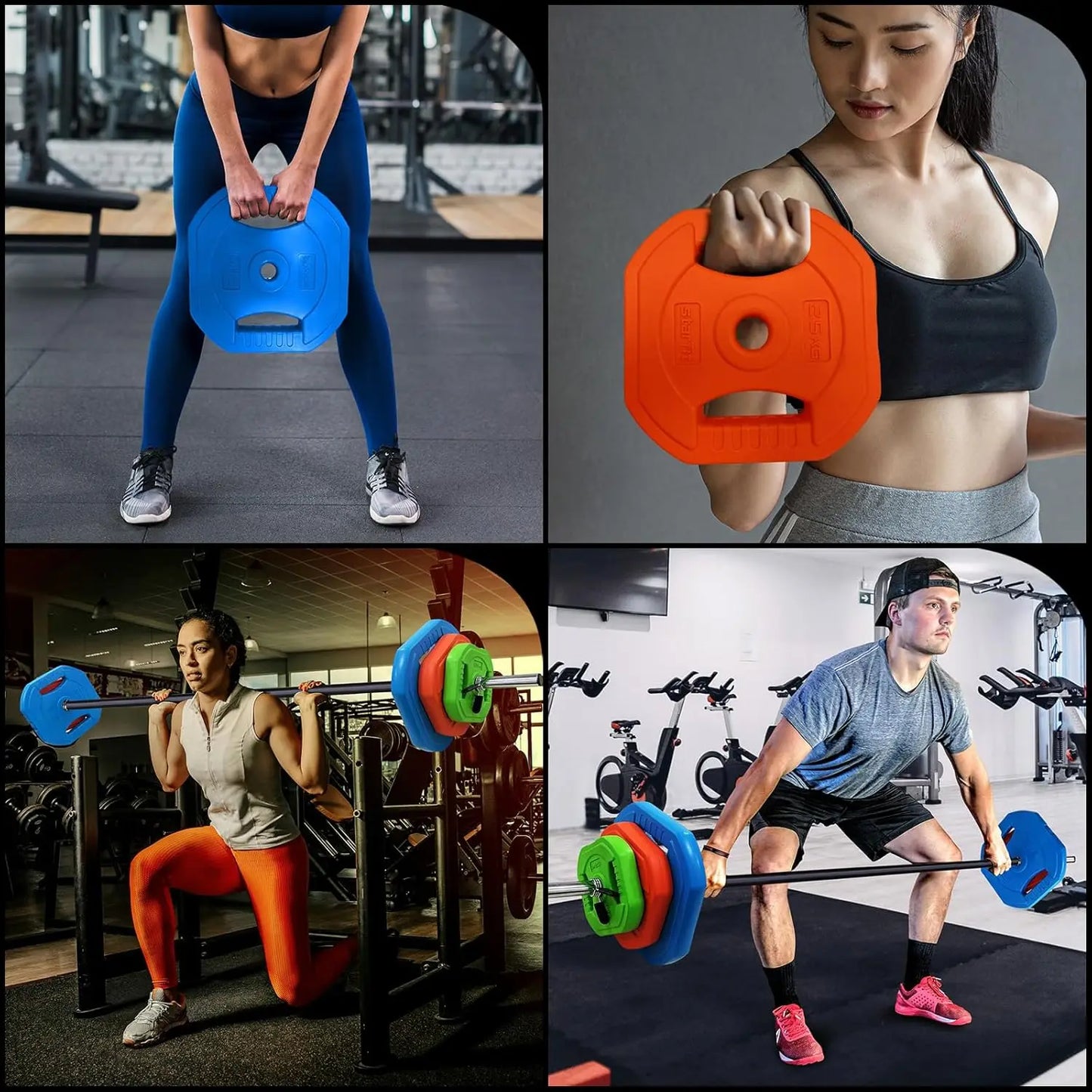 TWISTER.CK Adjustable Barbell Weight Set For Home Gym Training