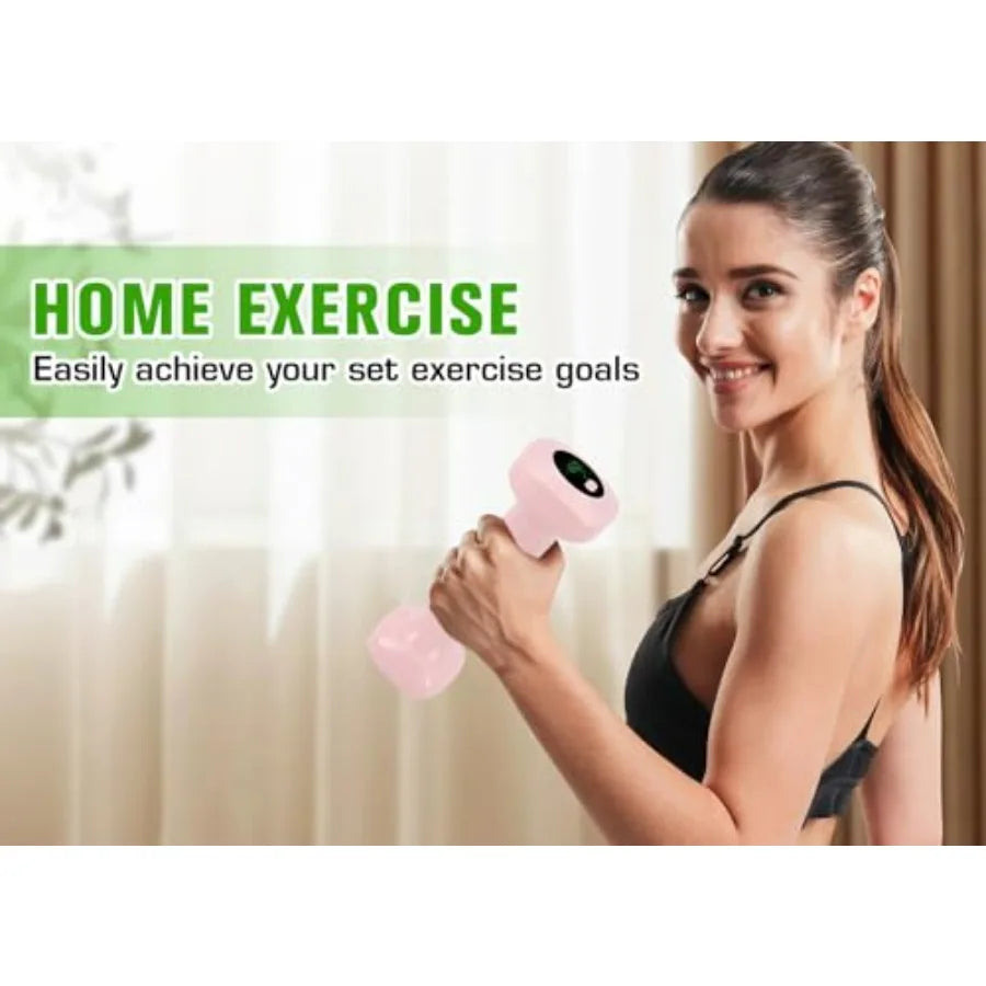 Smart Electronic Dumbbell With Counting And Timing For Strength Training