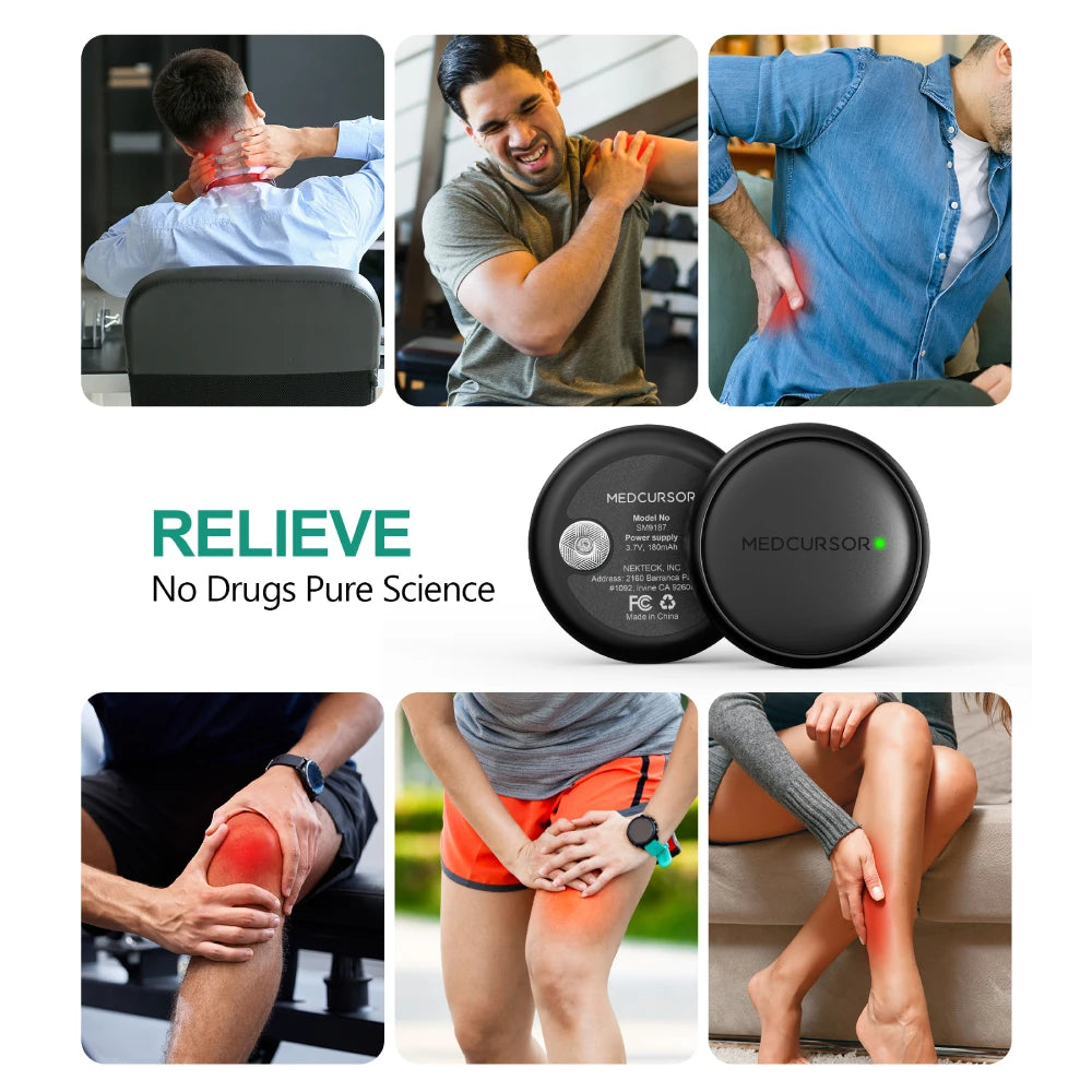 3-In-1 TENS EMS Wireless Dual Channel Muscle Stimulator