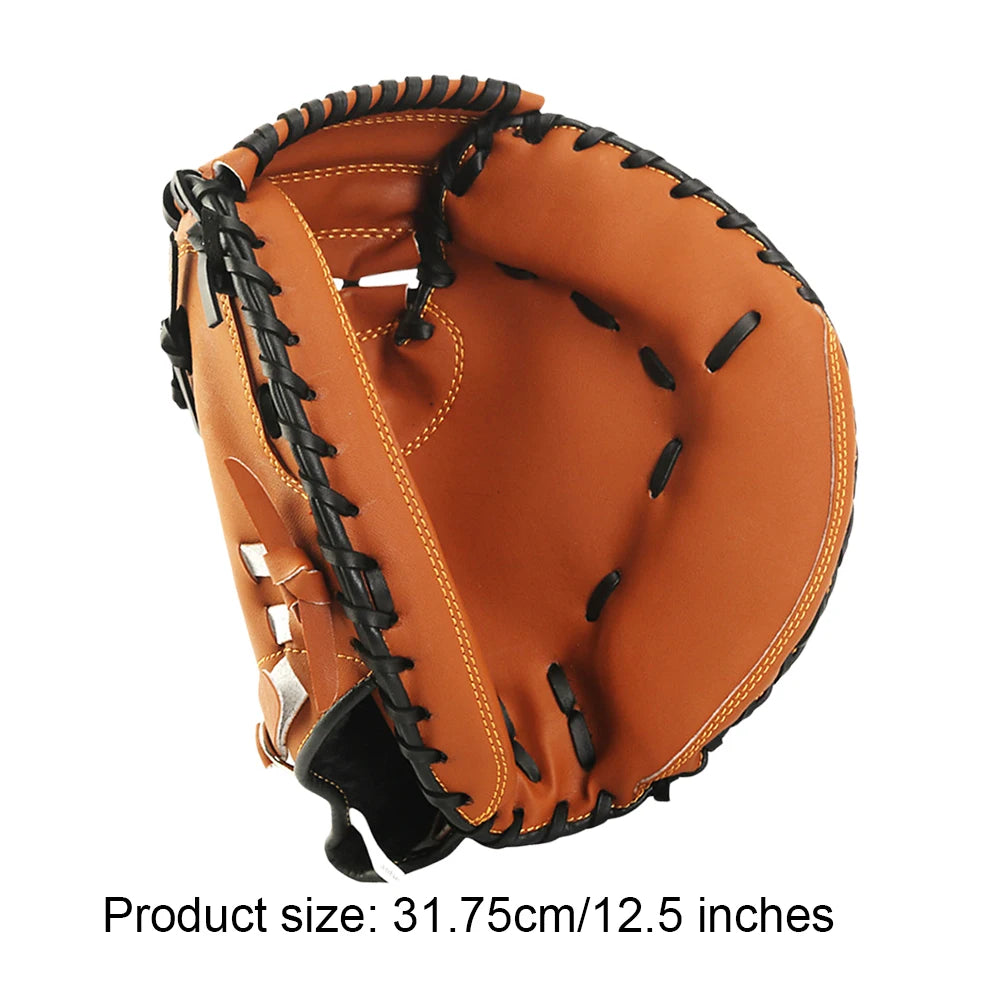 MOJOYCE Baseball Catcher PU Leather Glove For Beginners