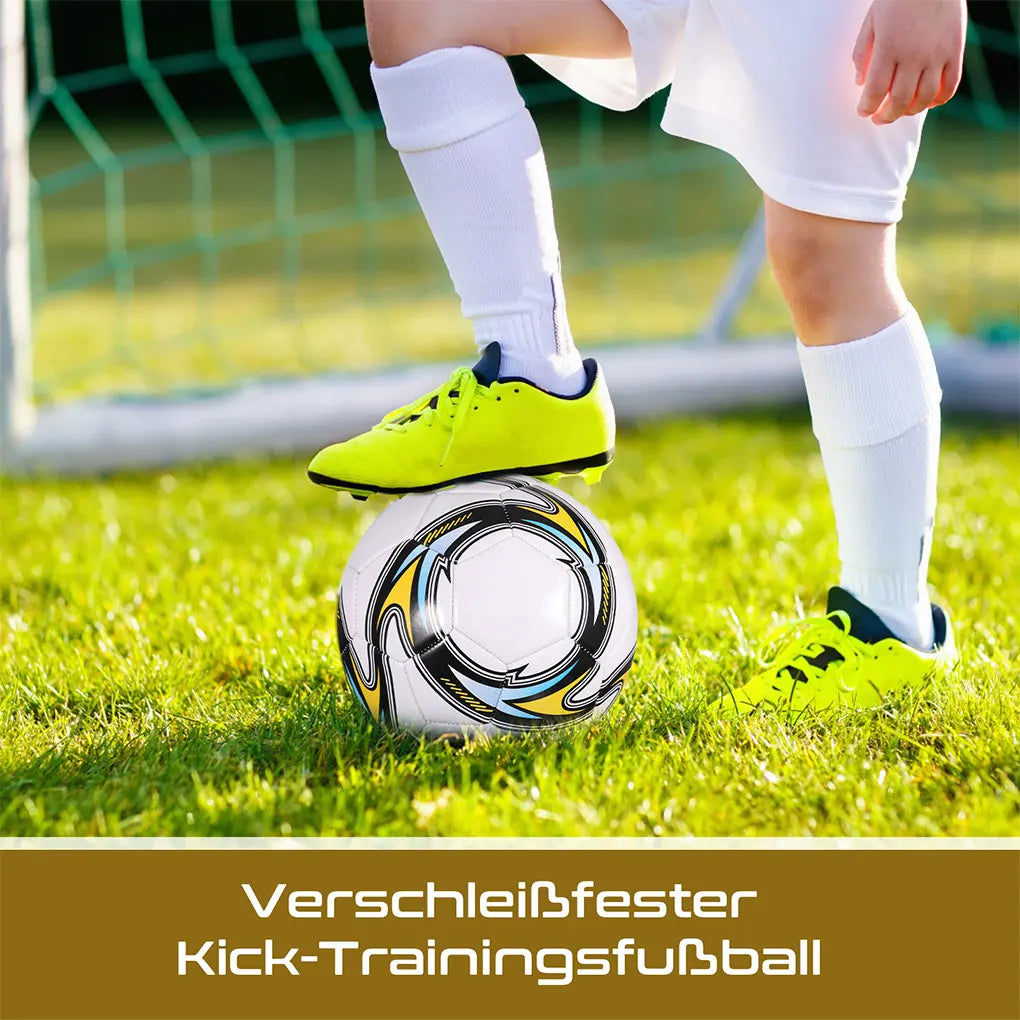 Soccer Ball PVC Cover Machine Stitched Panels Durable