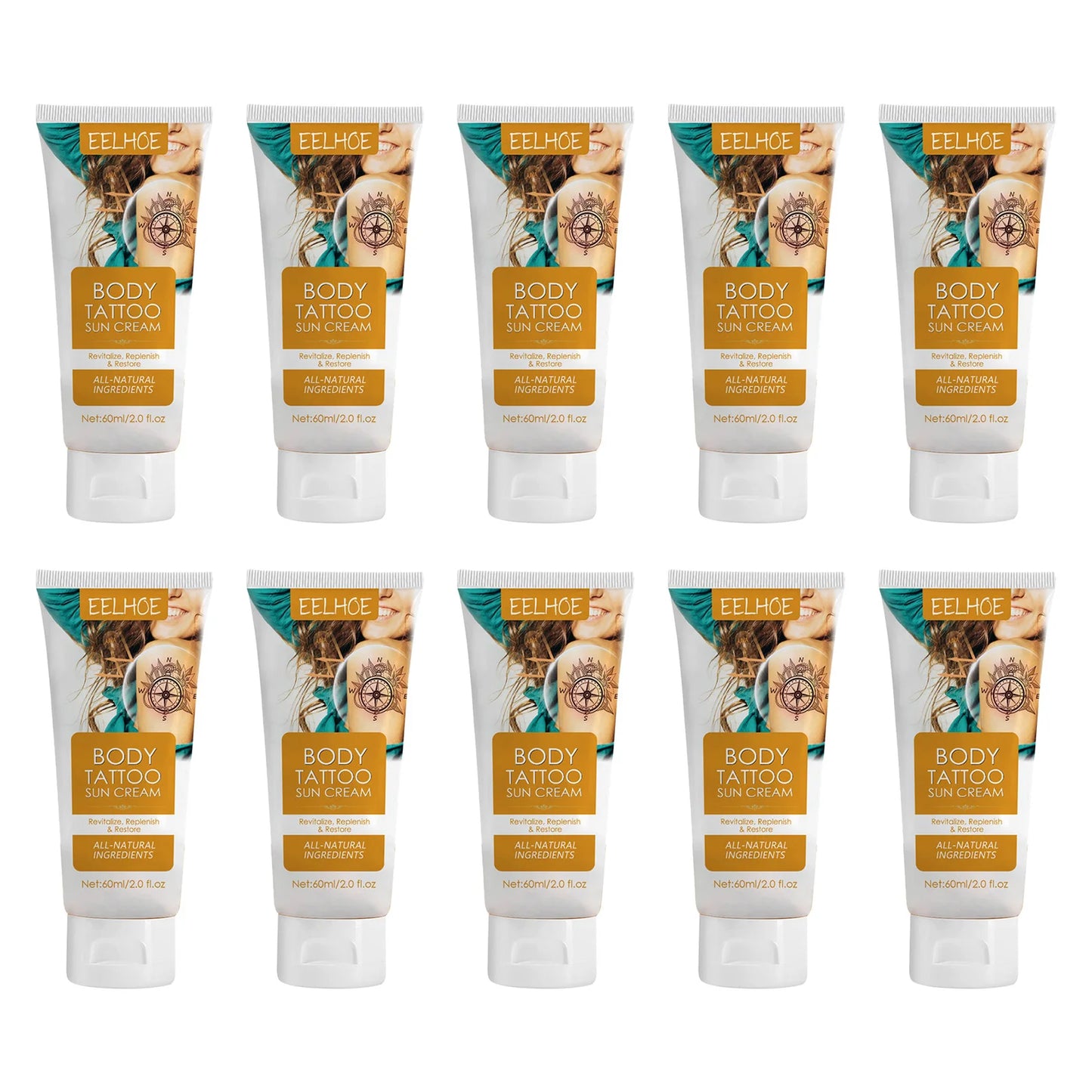 EELHOE Tattoo Care Cream Sunscreen For Ink Protection