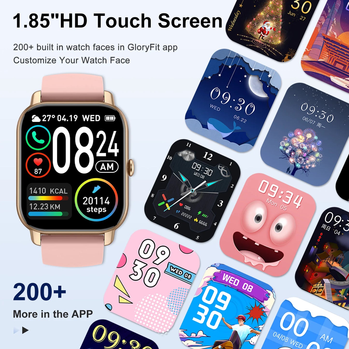 EIGIIS P66D Smart Watch Health Monitoring IP68 Waterproof