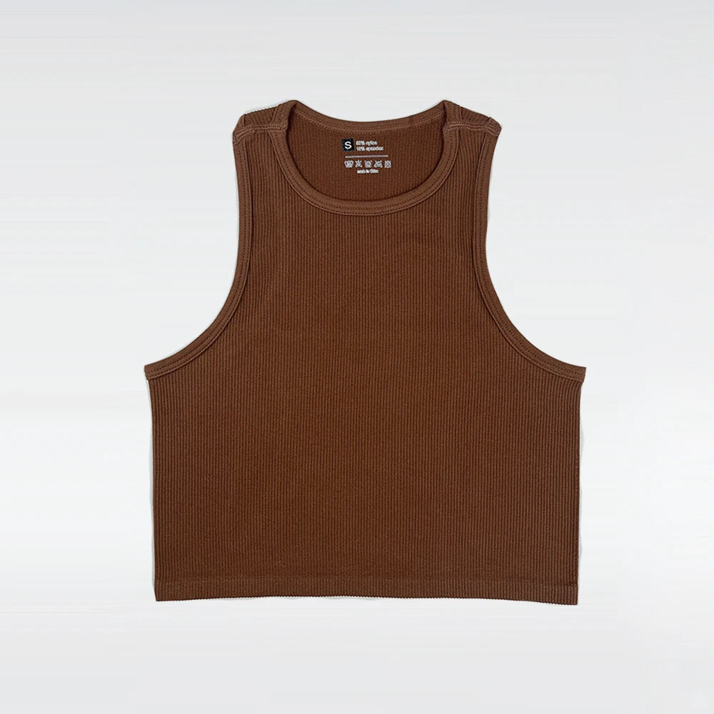 Women Yoga Vest Elastic Gym Crop Top Fitness Tank Pro
