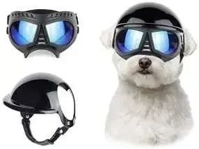 ATUBAN Dog Helmet Sunglasses For Outdoor Protection