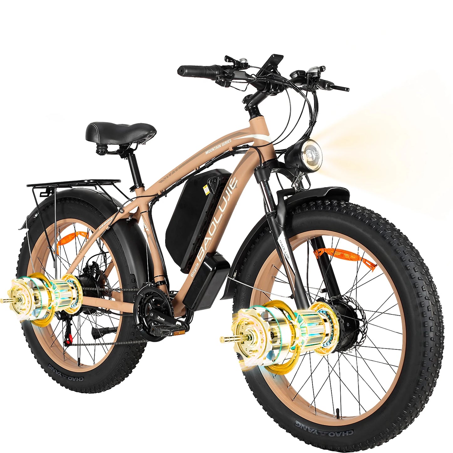 Baolujie DM01 Electric Bike 2000W 60V 30Ah Battery