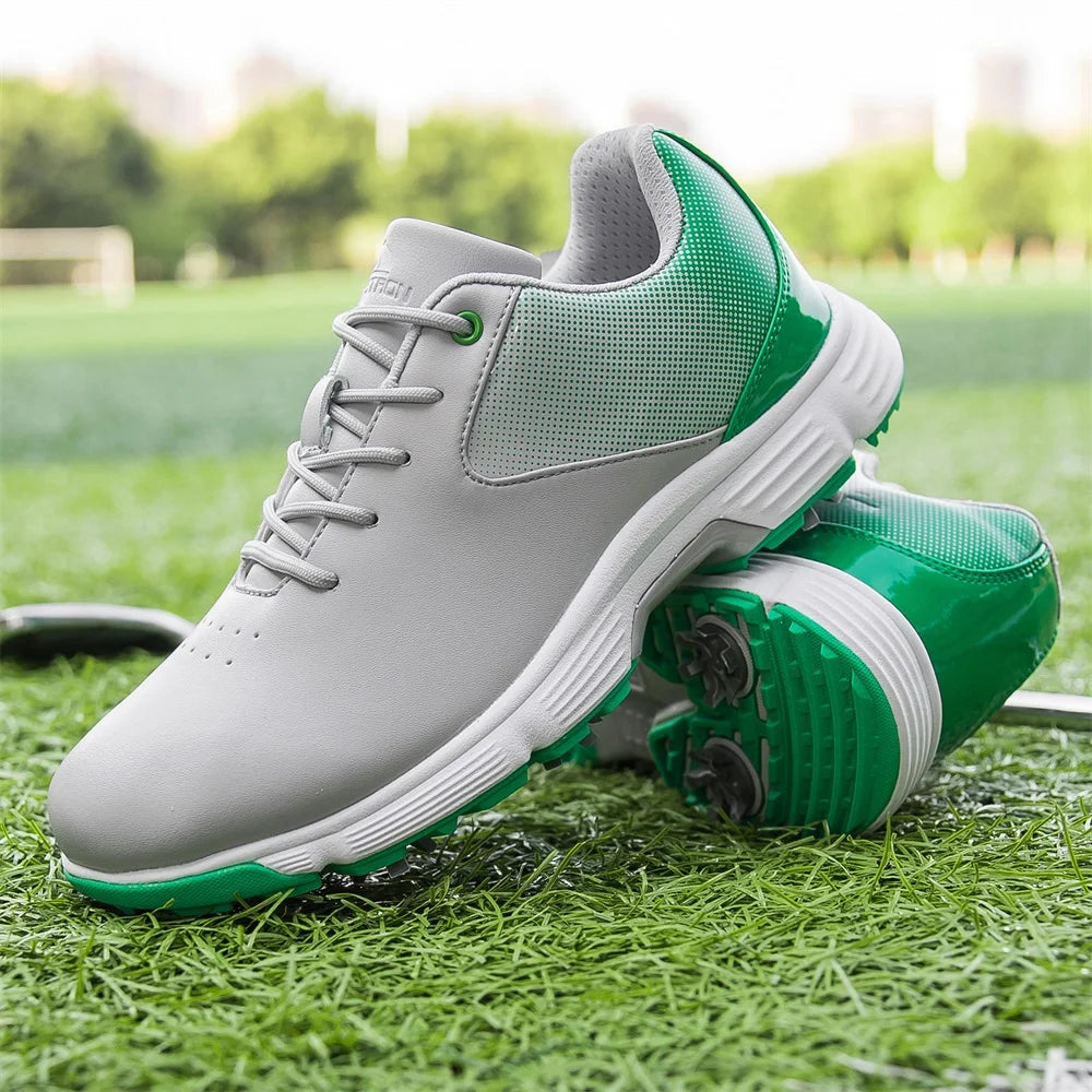 New Golf Shoes Men Waterproof Golf Sneakers Anti Slip Walking Footwears