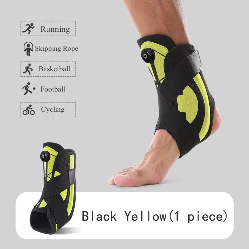ZMHTDREAM Ankle Brace With Side Stabilizers For Sprained Ankles