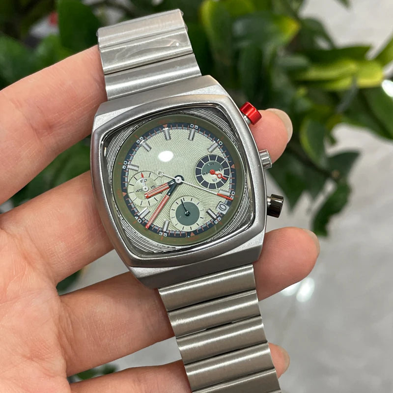CILOA Men's Stainless Steel Quartz Watch