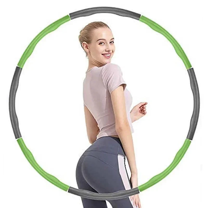 Removable Fitness Hoop for Women Six-Section Exercise Kit