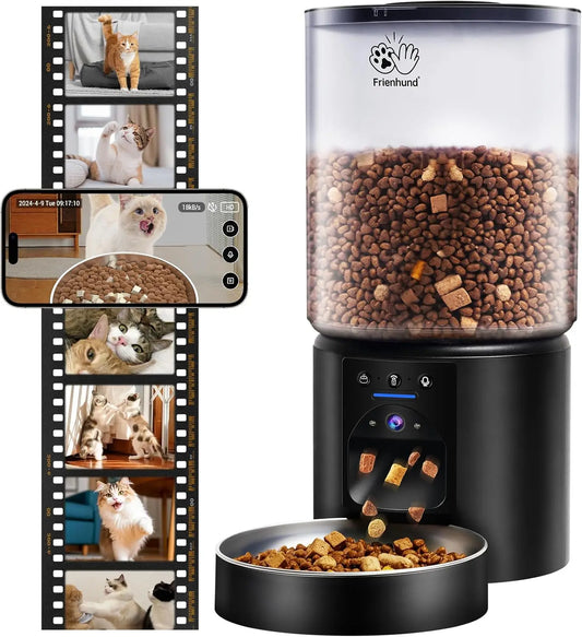 Automatic Pet Feeder With 2K Camera And WiFi Control
