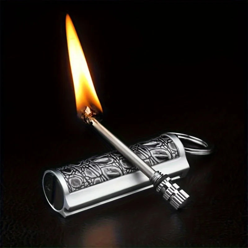 TopFlames Vintage Permanent Lighter 10000 Strikes Flint Fire Starter