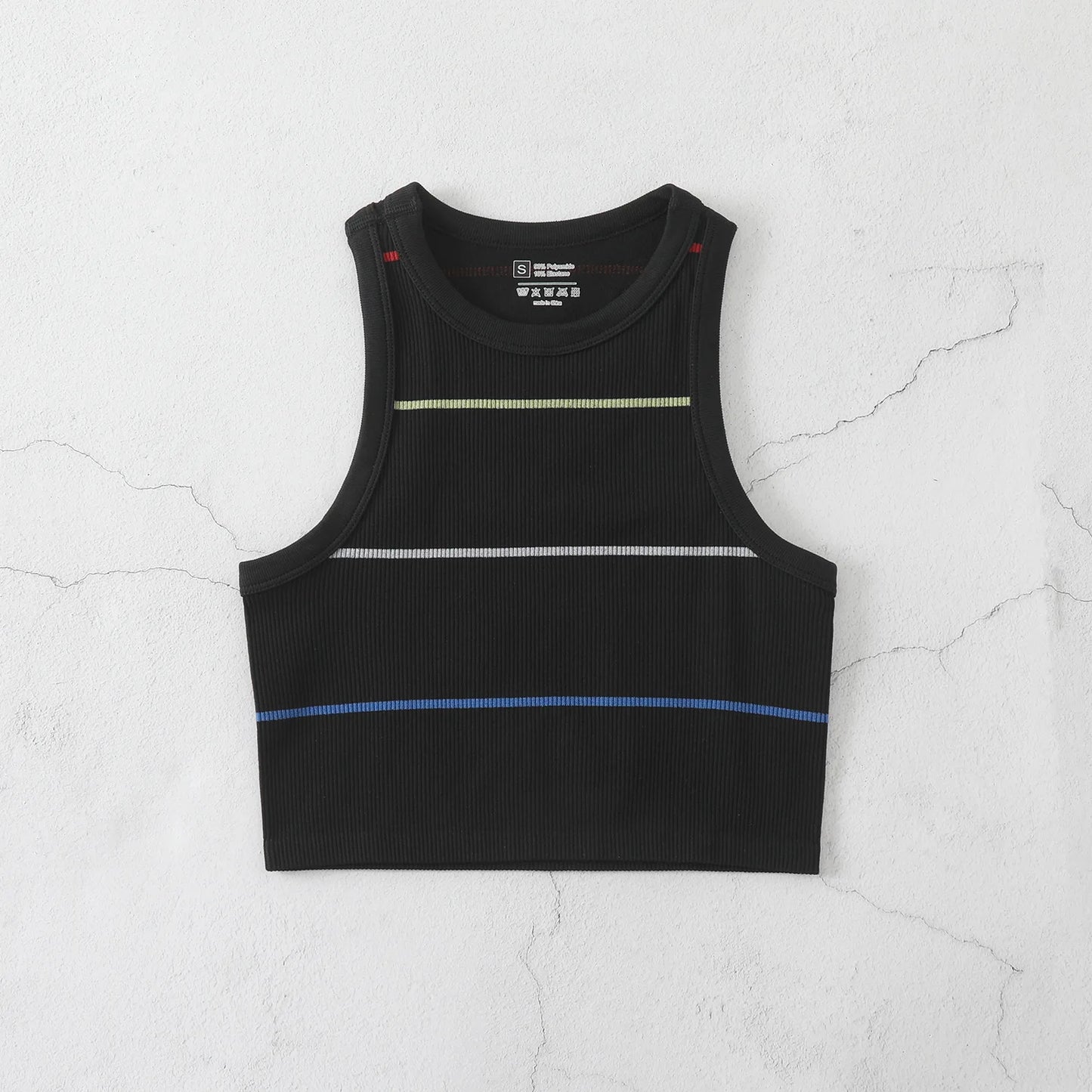 Women Yoga Vest Elastic Gym Crop Top Fitness Tank Pro