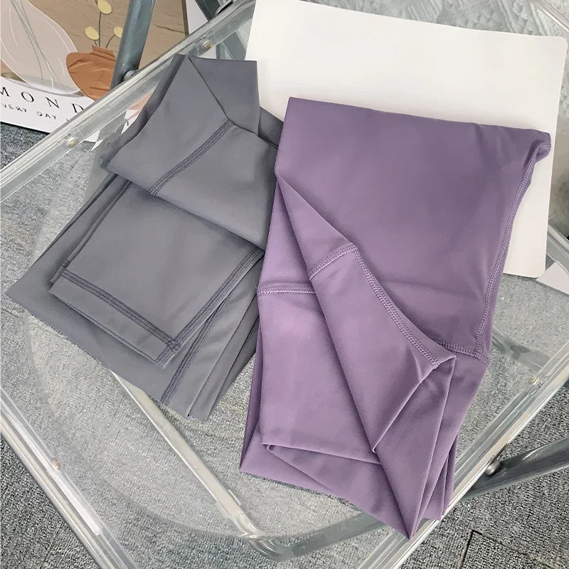Zhumu Gymcn Womens Yoga Leggings High Waist Breathable Quick Dry