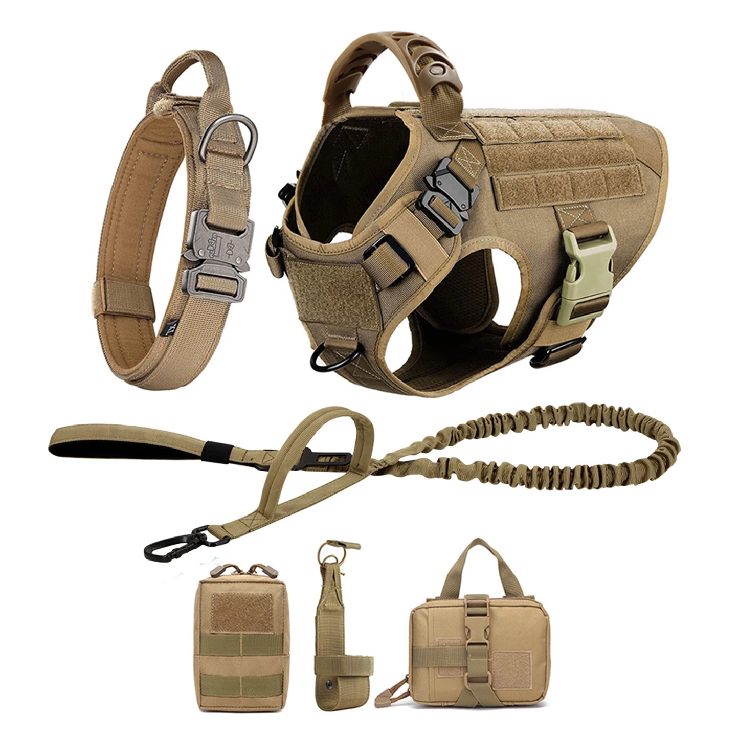 PETRAVELCN Large Dog Vest Harness And Leash Set For Training