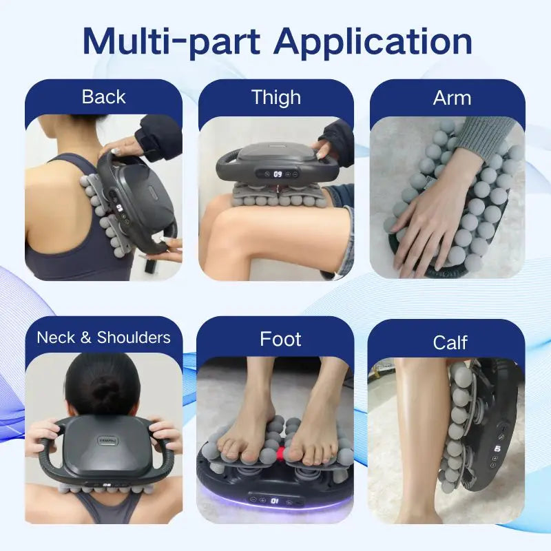 40-Head Massager For Shoulder Back And Leg Muscle Relief