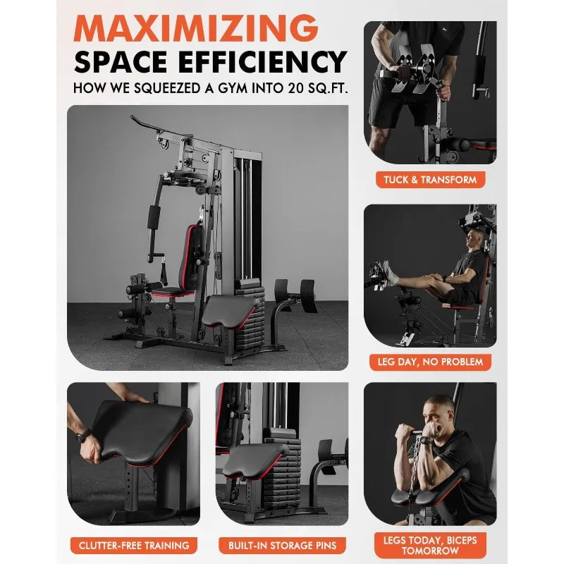 Mikolo Home Gym Multifunctional Workout Station